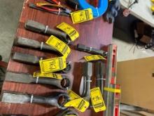 Large Lot of Hammer Wrenches, from 3-1/8" - 1-1/4"