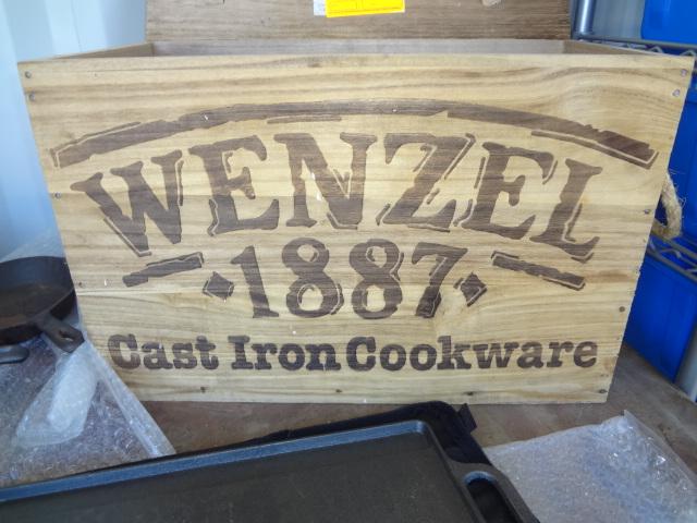 Wenzel Cast Iron Cookware new with box