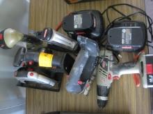 Craftsman Cordless Tools with 2 Chargers and 3 9.2v Batteries