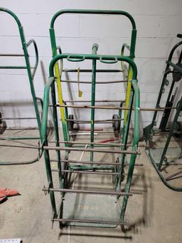 (2) Wire Carts