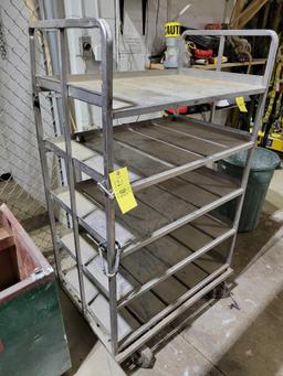 Stainless Steel Cart on Casters