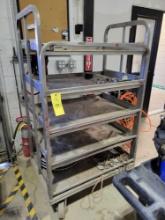 Stainless Cart and Contents