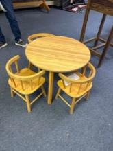 Children?s Table & (3) Chairs