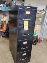 Summervilles Metal Filing cabinet, 4 drawer