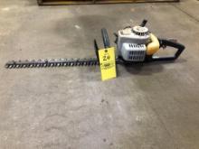 2 stroke gas hedge trimmers, Echo MN: HC-150, good compression, condition unknown.
