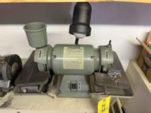 Central Machinery Industrial 6in 1/2hp Tool Grinder with Light
