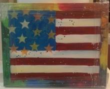 Paulina Del Mar "America Flag Yellow"