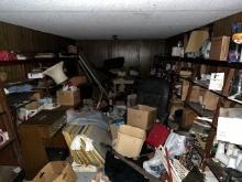contents of storage mobile home