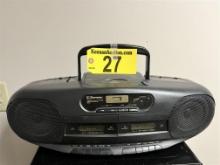 EMERSON STEROE RADIO CASSETTE RECORDER/CD PLAYER, PD6636