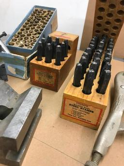 Youngs Steel Letter Punches, Stamps, Flaring Tools