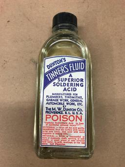 (7) NOS Bottles of Dunton's Tinners Fluid