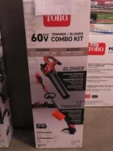 Toro 60v Cordless Trimmer Blower Combo Kit