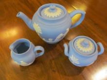 Jasperware Tea Set