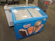 38-INCH AHT RIO S100 SELF-CONTAINED SLIDE-TOP FREEZER