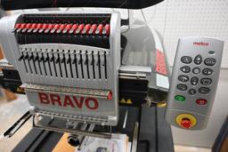 Melco Amaya Bravo 16 Needle Professional Embroidery Machine