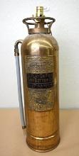 Antique Brass Fire Extinguisher Lamp